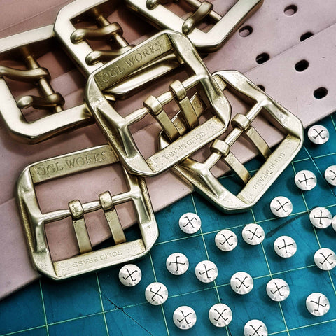 We use our own Brass Hardware from now on!