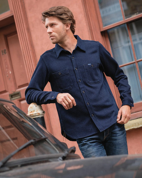 14oz Kersey Work Shirt IHSH-288 - Indigo