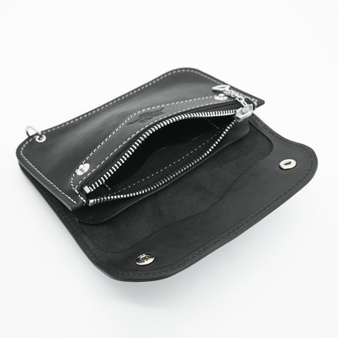 OGL BRAVE Allsize Trucker Horsehide Wallet Black