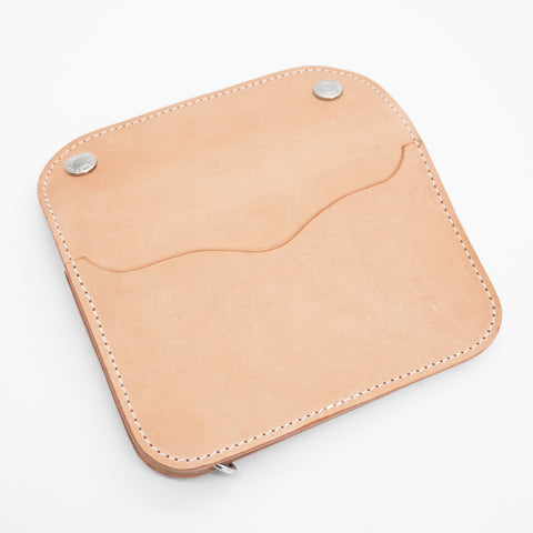 OGL BRAVE Allsize Trucker Horsehide Wallet Natural