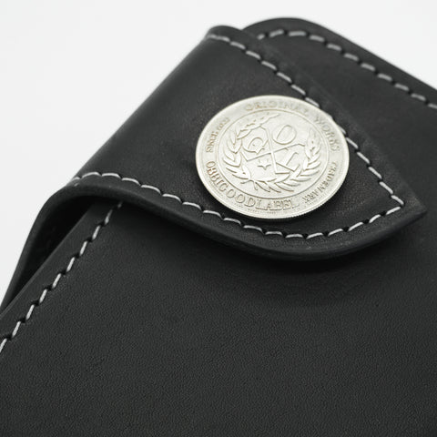 OGL BRAVE Condor Mid Horsehide Wallet Black