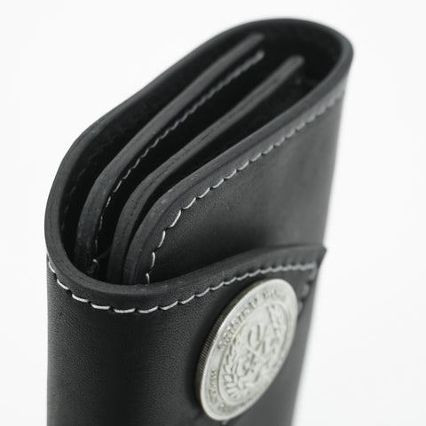 OGL BRAVE Condor Mid Horsehide Wallet Black