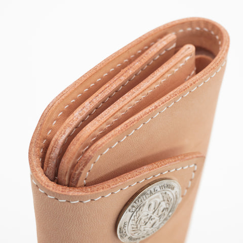 OGL BRAVE Condor Mid Horsehide Wallet Natural