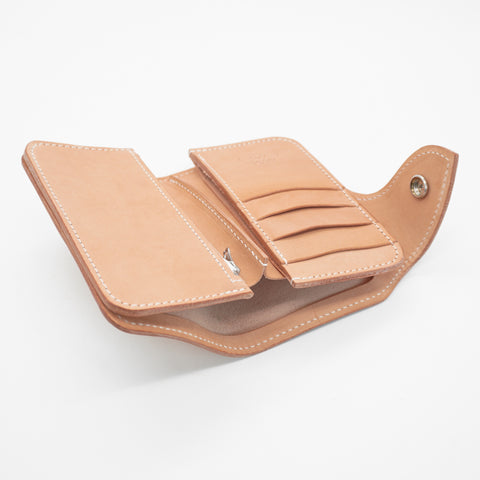 OGL BRAVE Condor Mid Horsehide Wallet Natural