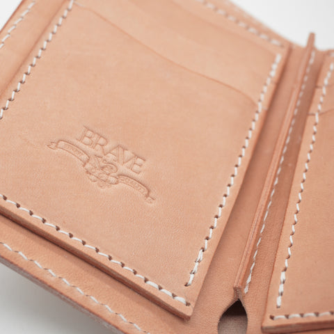 Full-grain horsehide wallet for men, made in Singapore