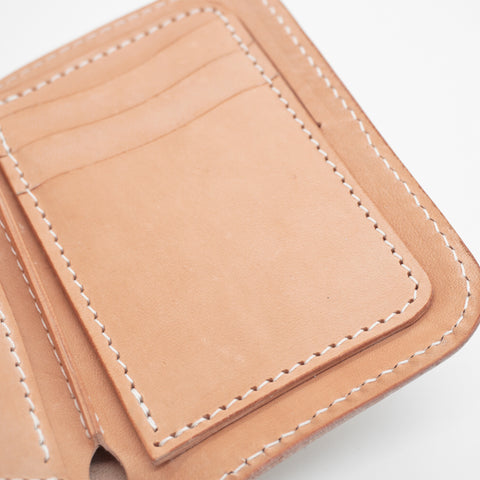 OGL BRAVE Mid Horsehide Wallet Natural