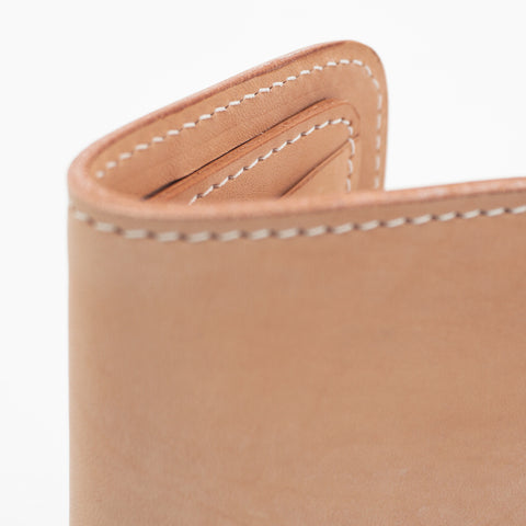OGL BRAVE Mid Horsehide Wallet Natural