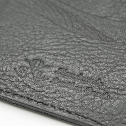 OGL CONDOR OUTER BIFOLD SHORT TUMBLED LEATHER WALLET