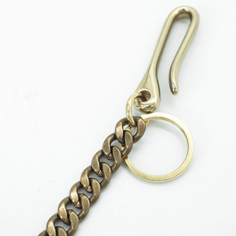 OGL ONLY GOOD LIFE BRASS WALLET CHAIN TYPE 2