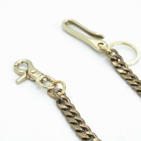 OGL ONLY GOOD LIFE BRASS WALLET CHAIN TYPE 2