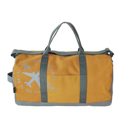 OGL FMTTM Two-Tone Travelling Duffel Bag Orange