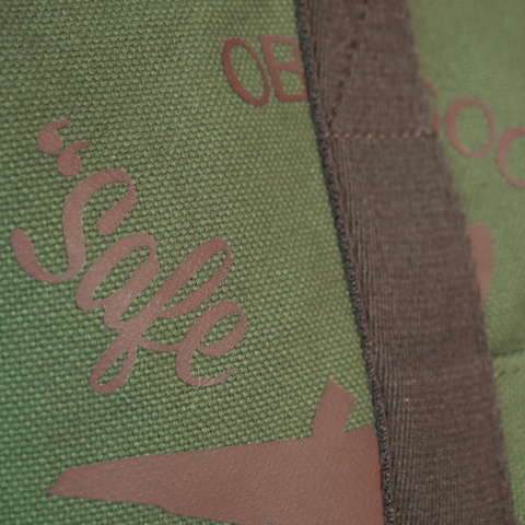 OGL FMTTM Two-Tone Travelling Cabin Bag Green