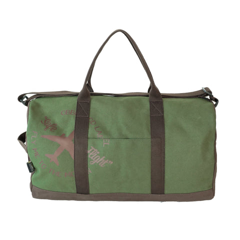 OGL FMTTM Two-Tone Travelling Duffel Bag Green