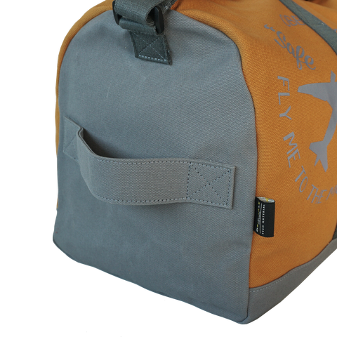 OGL FMTTM Two-Tone Travelling Duffel Bag Orange
