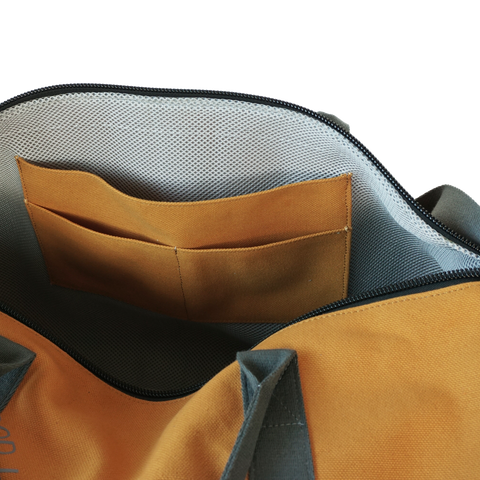 OGL FMTTM Two-Tone Travelling Duffel Bag Orange