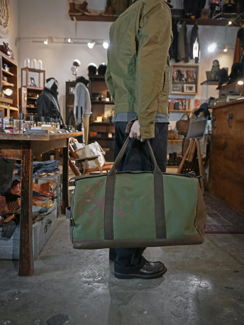 OGL FMTTM Two-Tone Travelling Duffel Bag Green