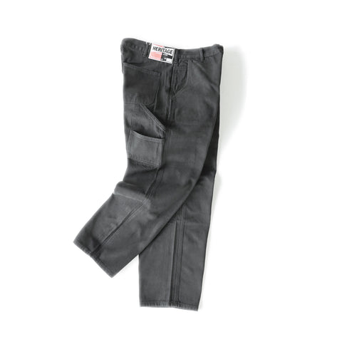 HGS Painter’s Pants Black side view, rugged workwear pants by Heritage General Store