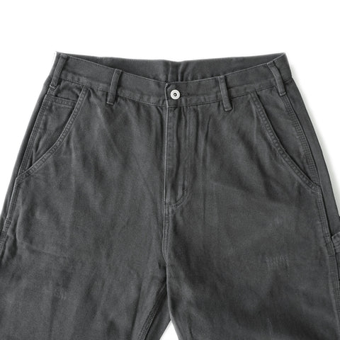 HGS Painter’s Pants Black top block view, rugged workwear pants by Heritage General Store