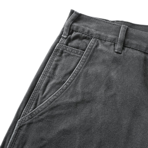 HGS Painter’s Pants Black front pocket view, rugged workwear pants by Heritage General Store