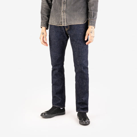 18oz Vintage Selvedge Denim Seluar Jeans Potongan Super Slim IH555S-18 - Indigo