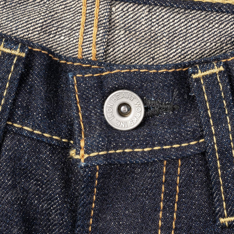 18oz Vintage Selvedge Denim Seluar Jeans Potongan Super Slim IH555S-18 - Indigo