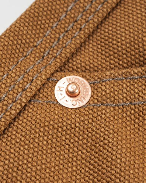 17oz Duck Cargo Pants IH-743-BRN - Brown