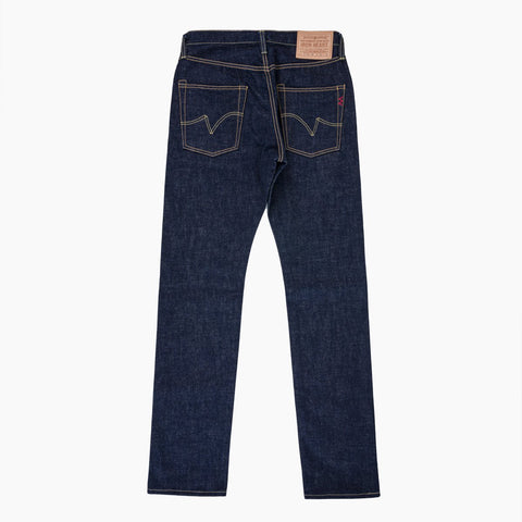18oz Vintage Selvedge Denim Slim Tirus Potongan Jeans IH777S-18 - Indigo