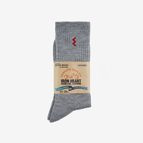 IRONHEART WORK BOOT SOCKS IH-030GRY