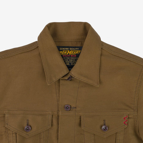 12oz Whipcord Type III Jacket IHJ 126 - Khaki