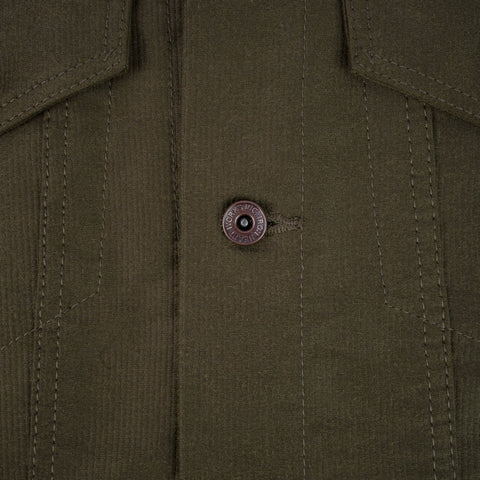 Jaket 12oz Whipcord Type III IHJ 126 - Hijau Drab Zaitun