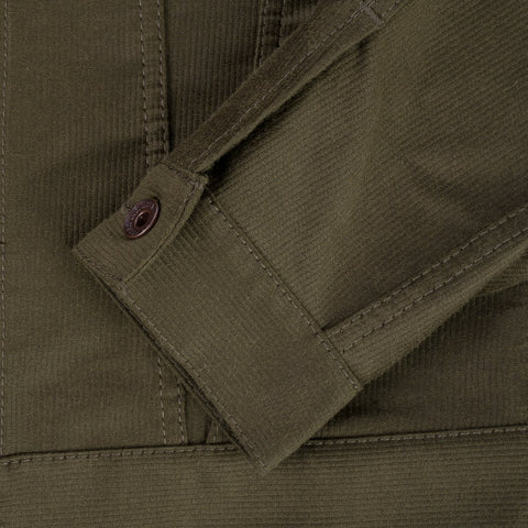 Jaket 12oz Whipcord Type III IHJ 126 - Hijau Drab Zaitun