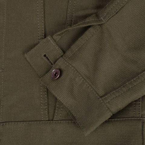 Jaket 12oz Whipcord Type III IHJ 126 - Hijau Drab Zaitun