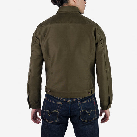 Jaket 12oz Whipcord Type III IHJ 126 - Hijau Drab Zaitun