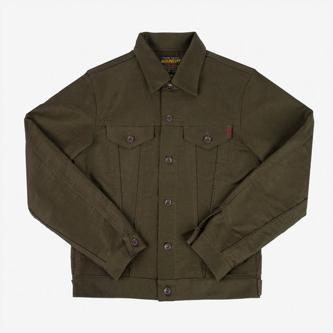 Jaket 12oz Whipcord Type III IHJ 126 - Hijau Drab Zaitun