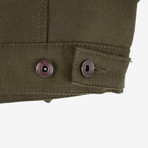 Jaket 12oz Whipcord Type III IHJ 126 - Hijau Drab Zaitun