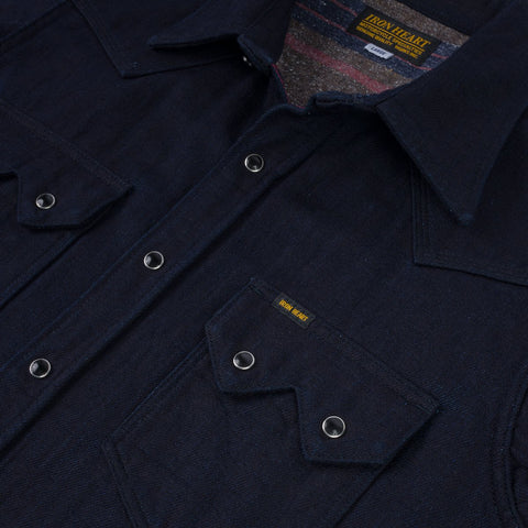 14oz Double Cloth Baju Barat IHSH 368 - Indigo