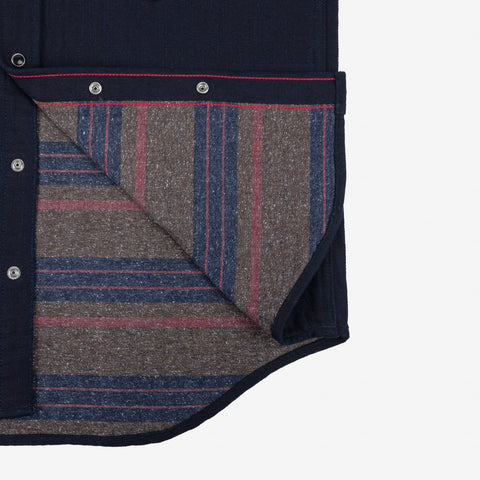 14oz Double Cloth Baju Barat IHSH 368 - Indigo
