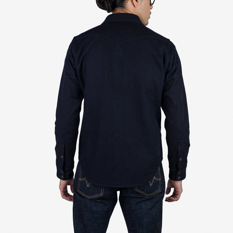 14oz Double Cloth Baju Barat IHSH 368 - Indigo