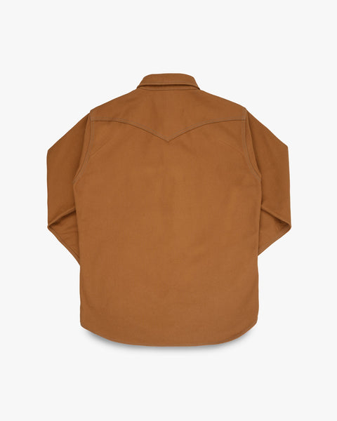 17oz Cotton Duck CPO Shirt IHSH-422 - Brown