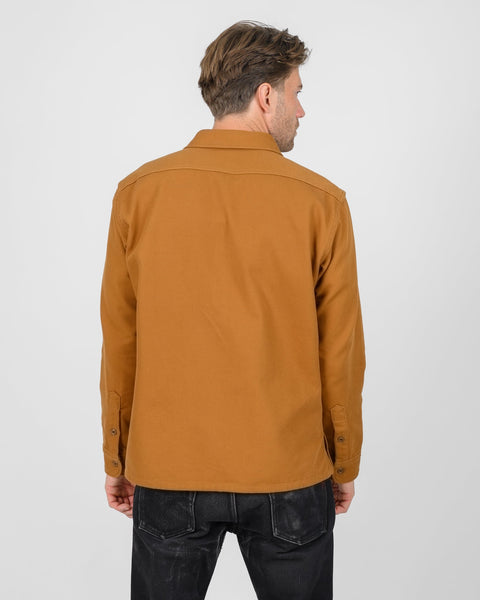 13oz Oxford Cloth Work Overshirt IHSH-423-CAM - Camel