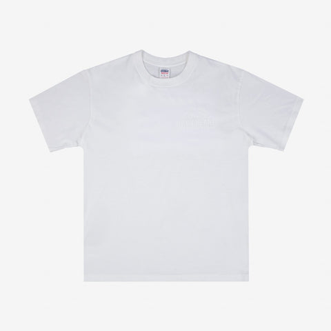 7.5oz Printed Loopwheel Crew Neck T-Shirt IHT2401 - White