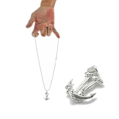 OGL X INDIGO INVITATIONAL STERLING SILVER ANCHOR PENDANT (DEPOSIT)