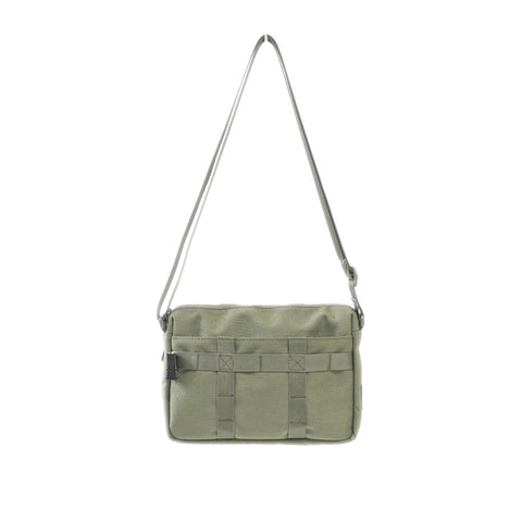 OriGinaLe Origo Sling Bag in olive abrasion-resistant Technical Canvas front view.