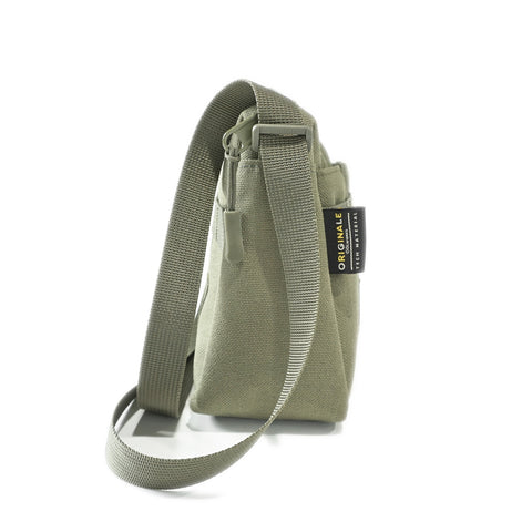 Side profile of OriGinaLe Origo Sling Bag with adjustable shoulder strap