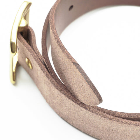 OGL Belt Single-Prong Rough-Out Garrison Belt Brown