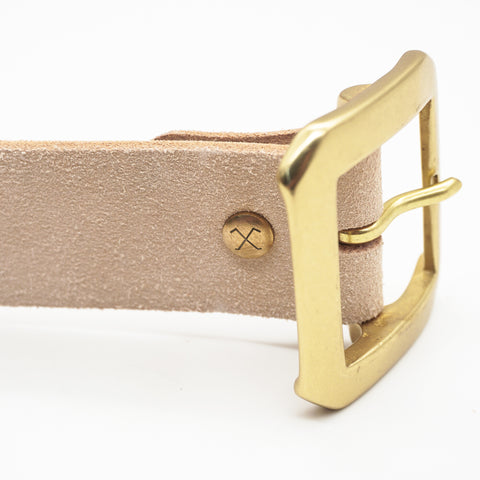 OGL Belt Single-Prong Rough-Out Garrison Belt Natural