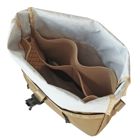 OriGinaLe XTAC Roll-Top Hobo Bag Gold