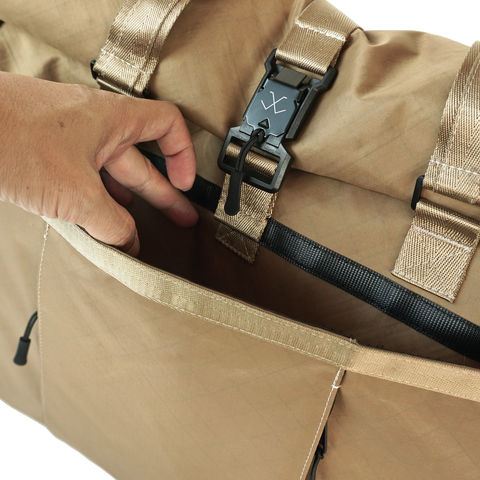 OriGinaLe XTAC Roll-Top Tote Bag Gold