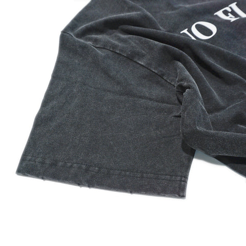 HGS No Flag Vintage Boxy Tee vintage black distressed sleeve hem