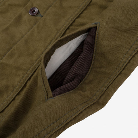 12oz Whipcord Modified Type III Jaket IH526-ODG - Olive Drab Green